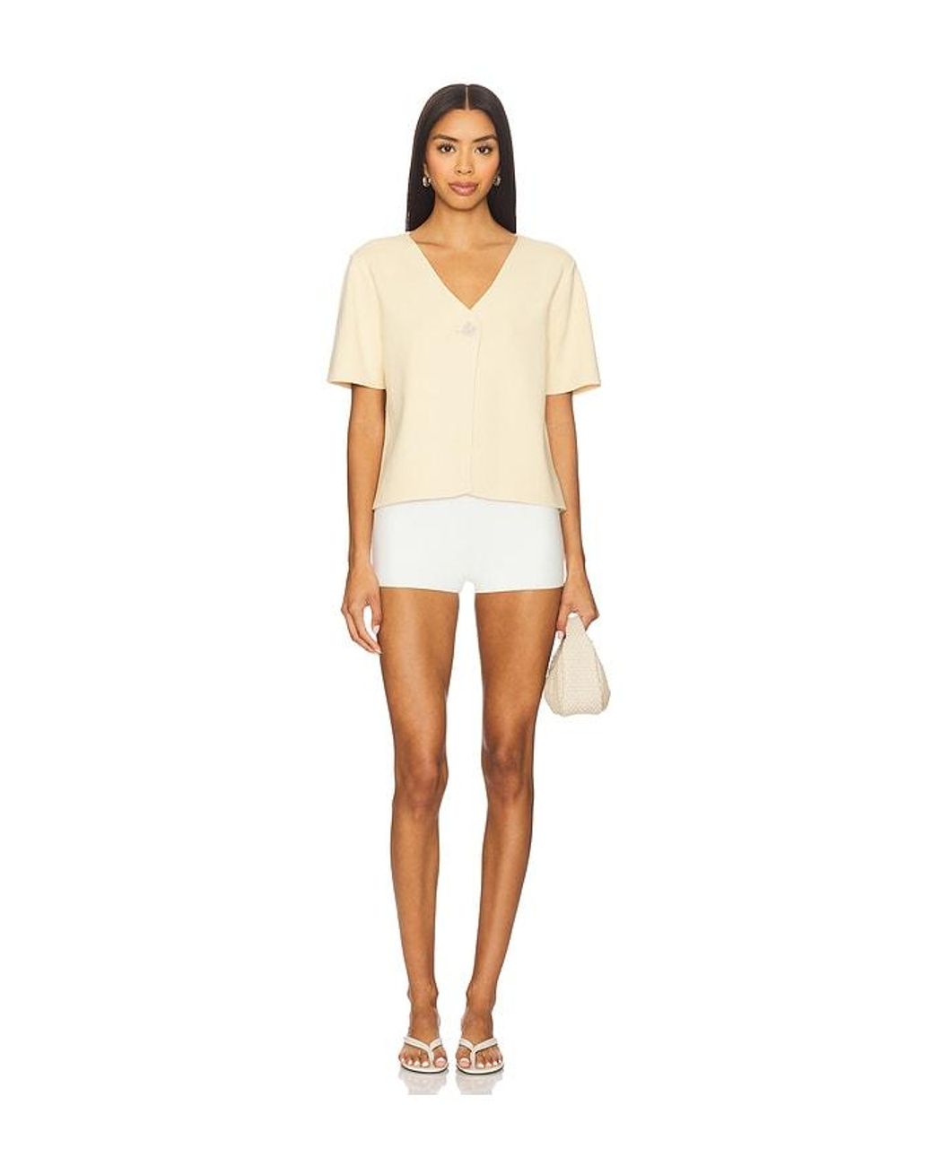 PULL DYLANE en Tan Astr en coloris White