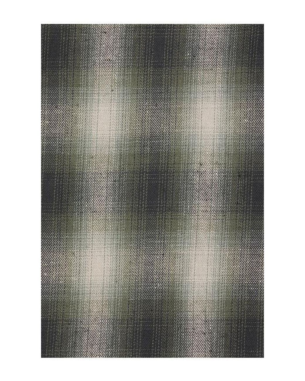 Thisisneverthat Gray Nep Check Zip Shirt for men