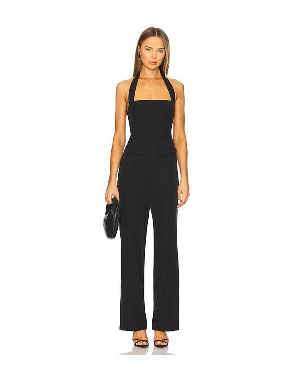 ALL THE WAYS Black Amalie Jumpsuit