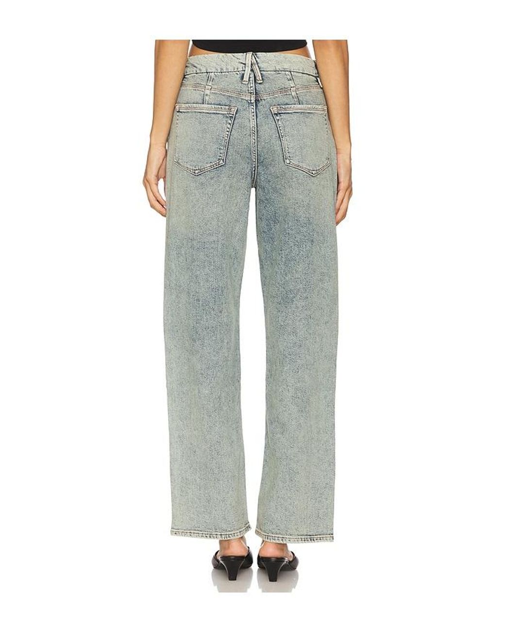 GOOD AMERICAN Blue Good 90's Petite Jeans