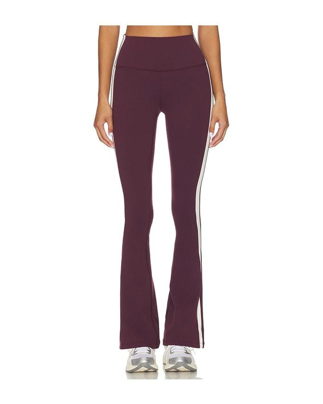 Splits59 Red Raquel High Waist Supplex Flare 32 Legging