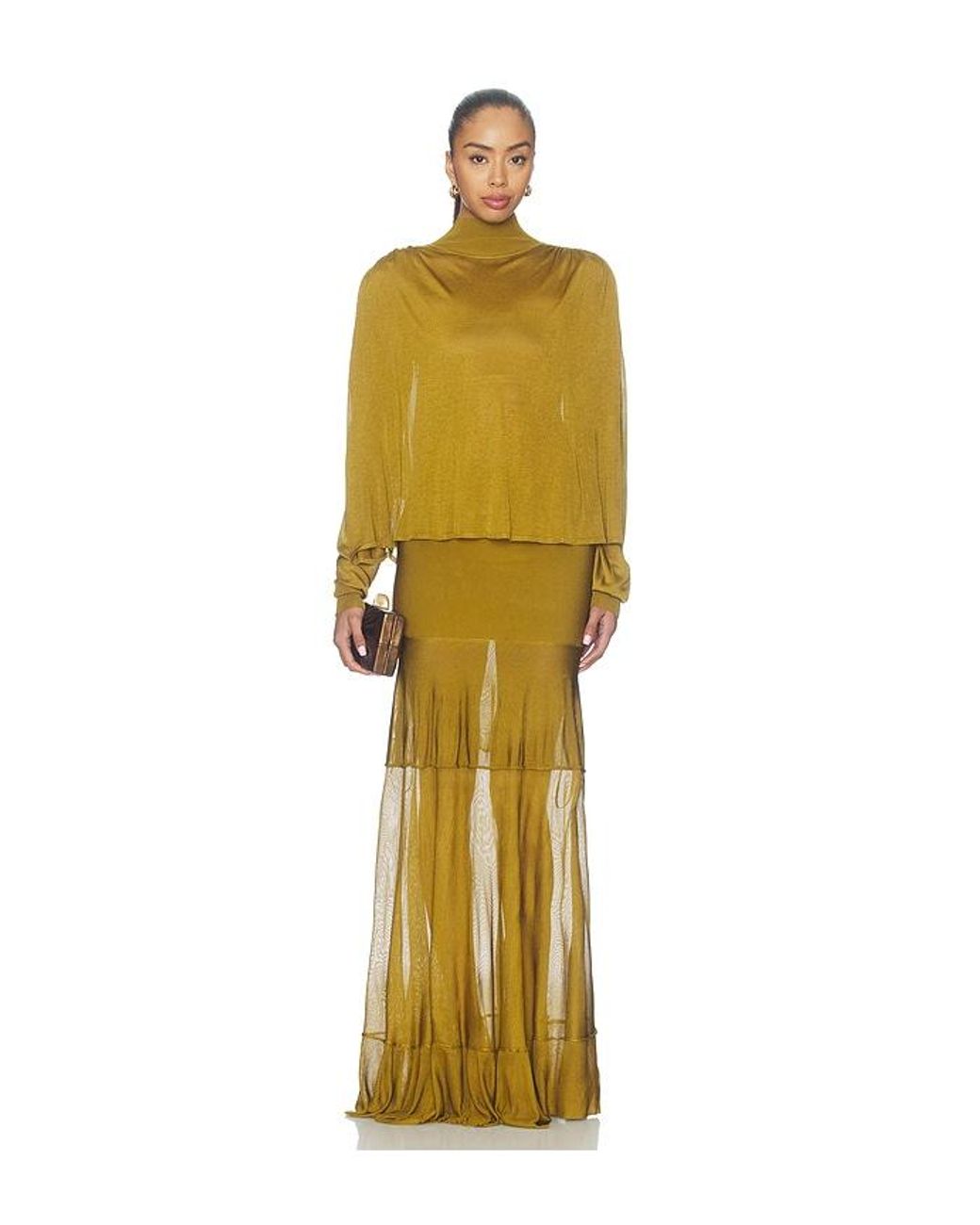 Altuzarra Yellow Gorrell Skirt