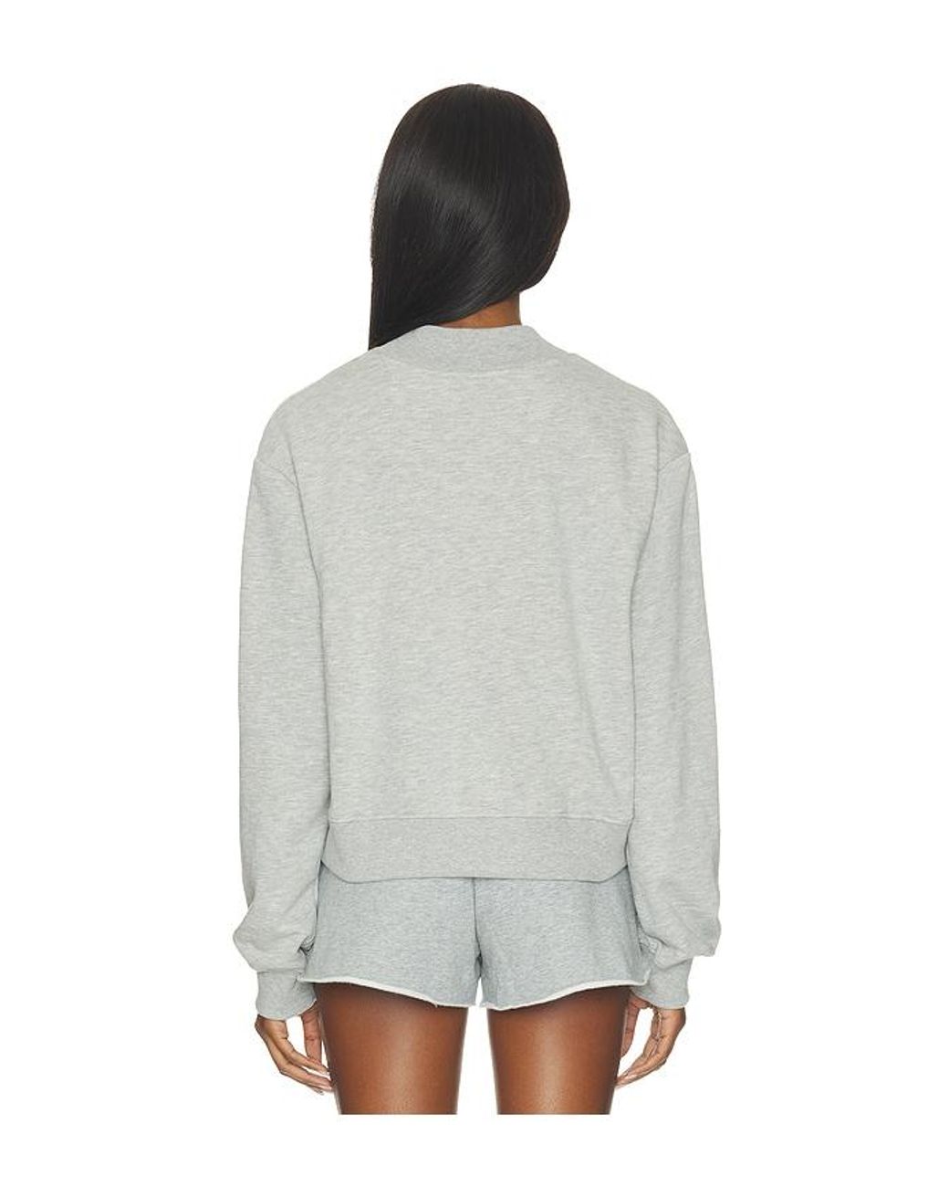Junk Food Blue Cowboys Mock Neck Fleece Sweatshirt