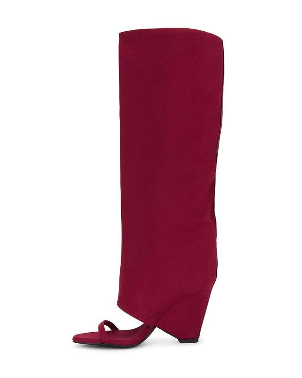 Jeffrey Campbell Red Boot Shroud