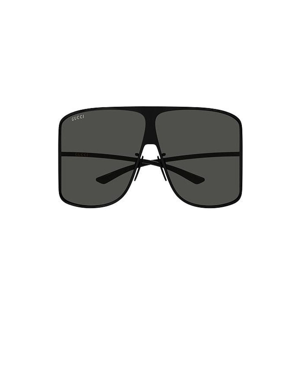 Gucci Black Geometrical Sunglasses