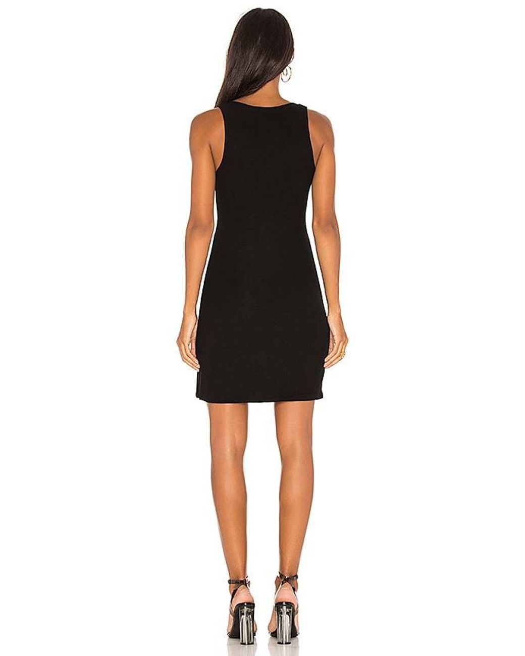 Michael Lauren Black Runner Tank Dress