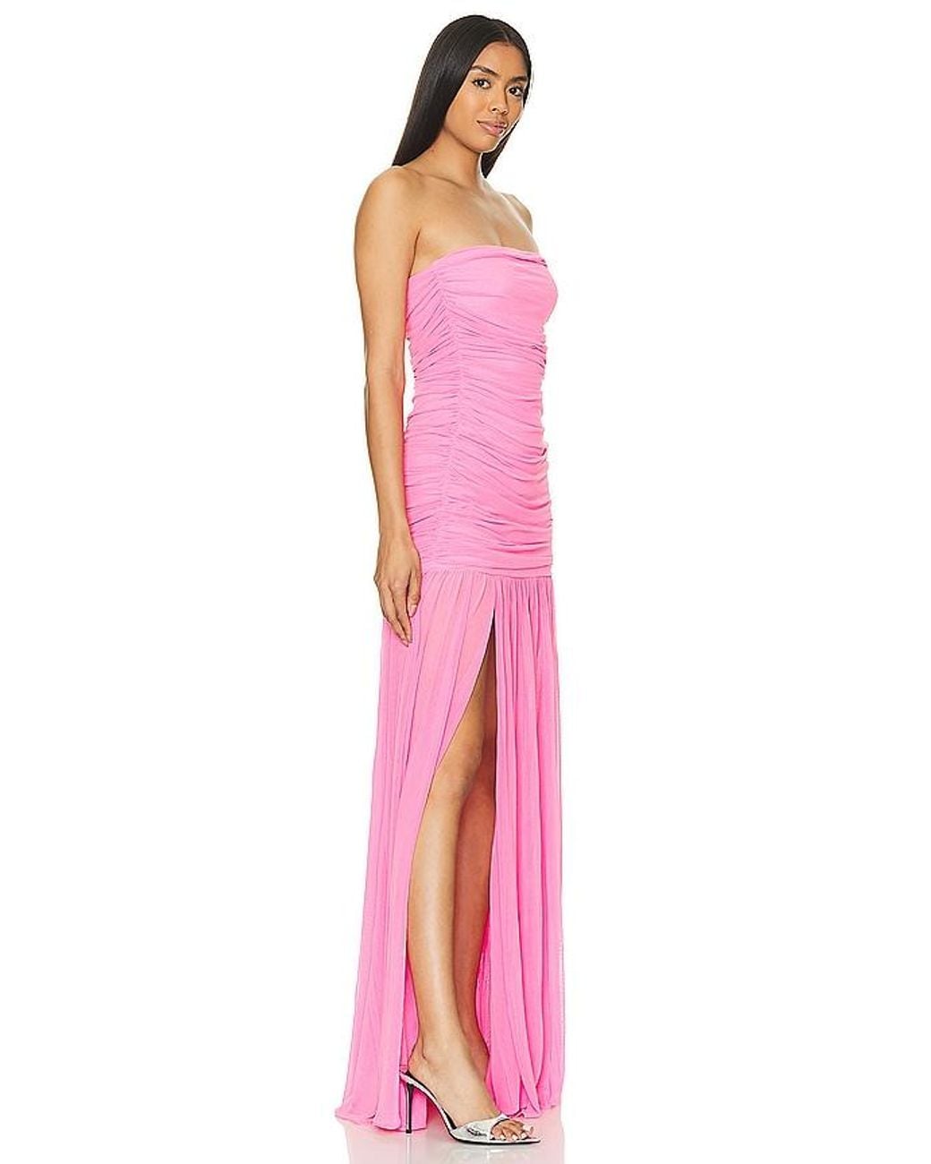 retroféte Pink Adele Dress