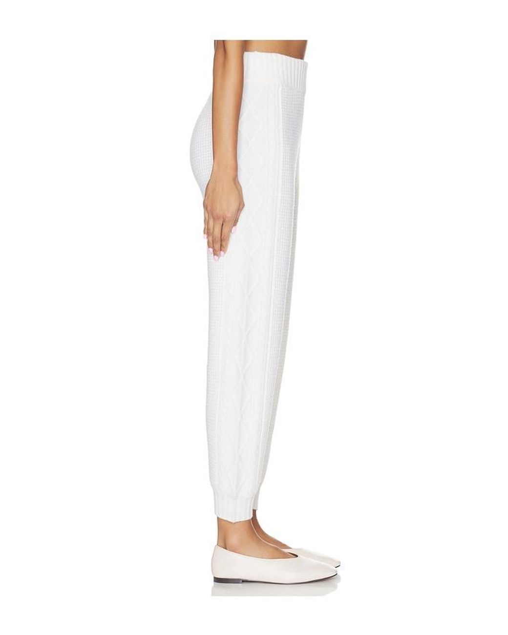 Perfect Moment White Crystal Jogger