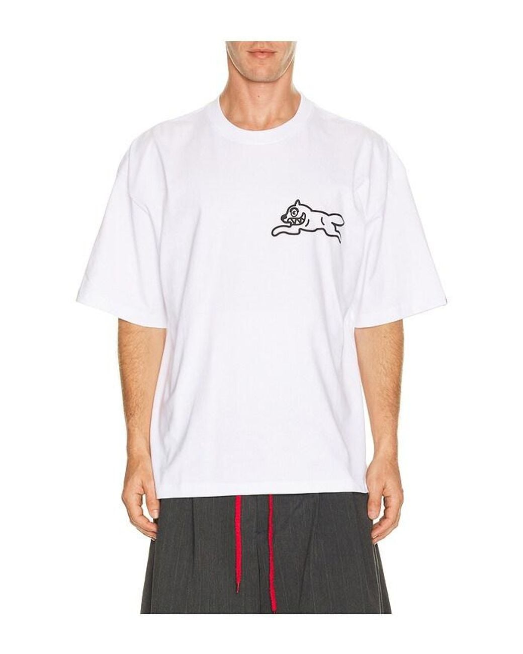 ICECREAM White Derby Tee for men