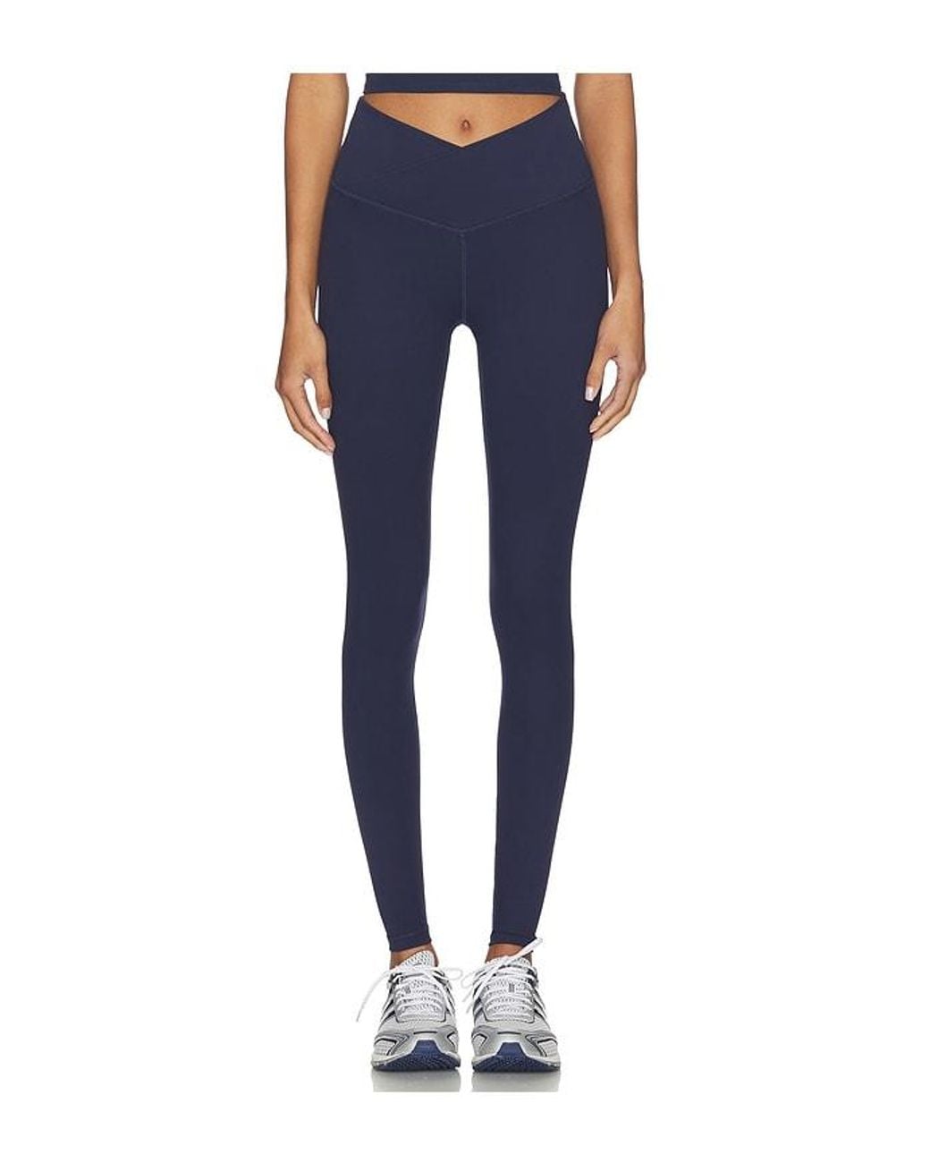 WellBeing + BeingWell Blue Flowwell Callista Crossover Legging