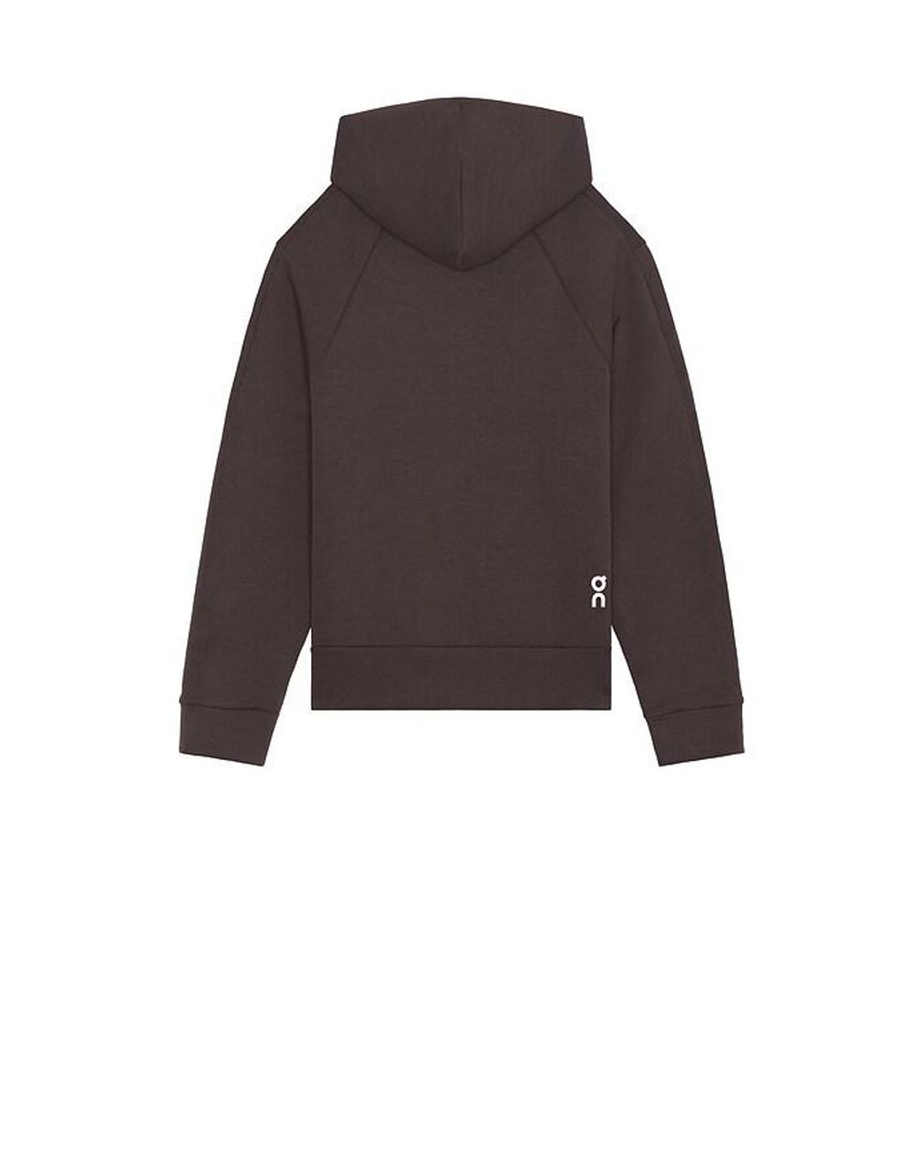On Shoes Gray Focus Tech Hoodie for men