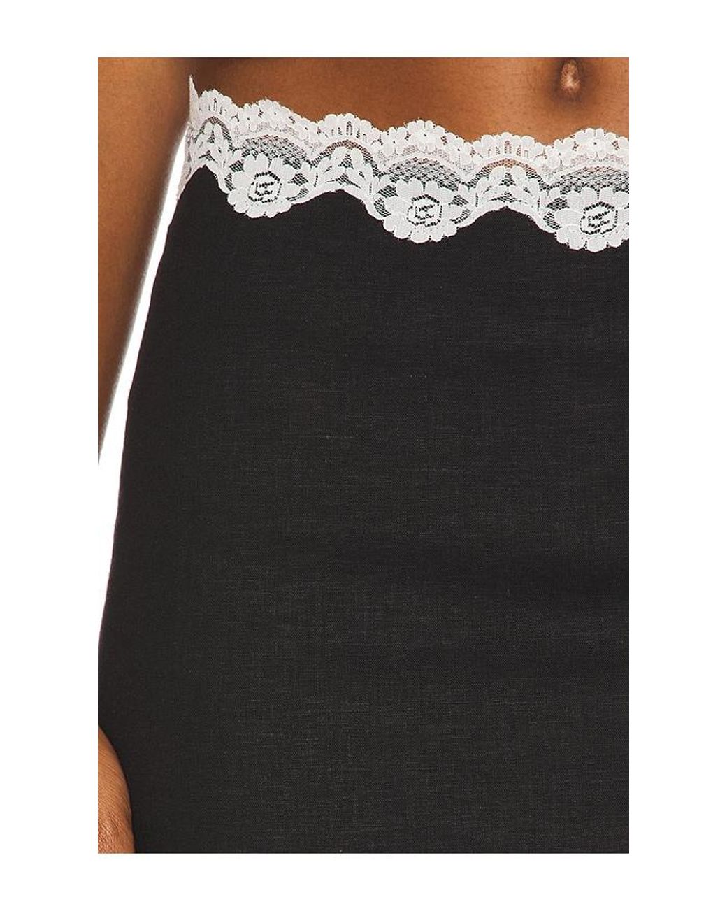 Lovers + Friends Black Georgina Skirt