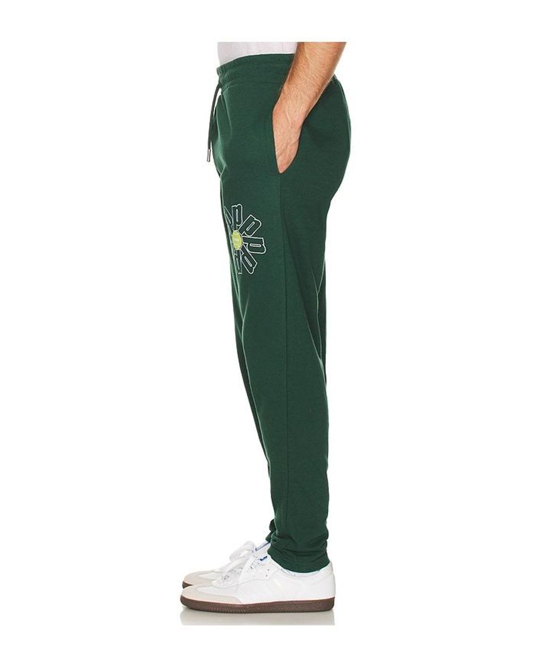 Prince Tennis Green Fleece Pant for men