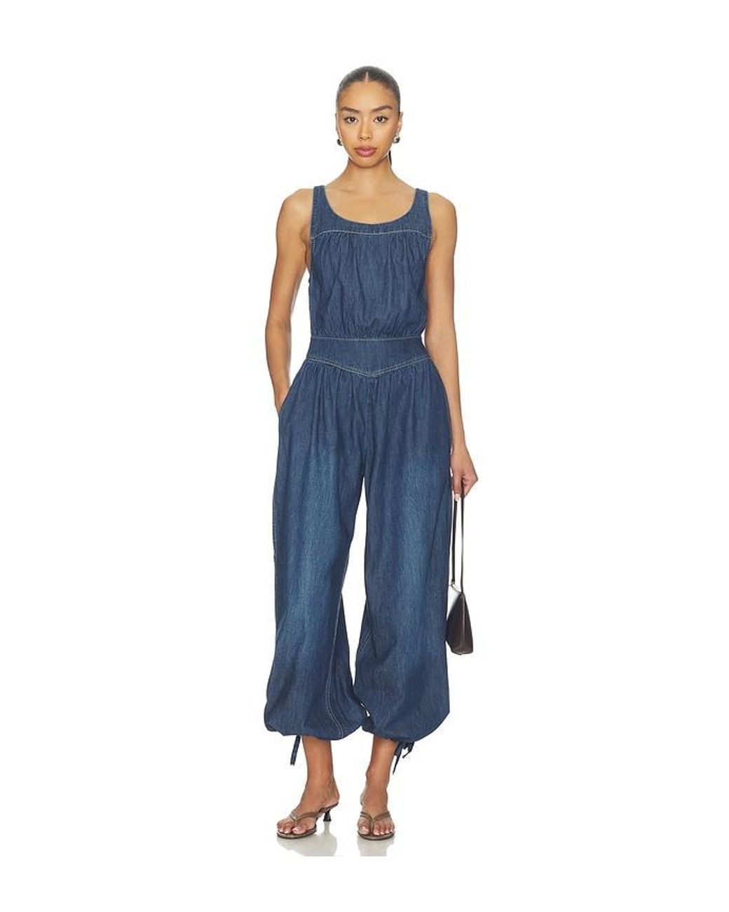 Free People Blue X Revolve Vintage Heirlooom One Piece