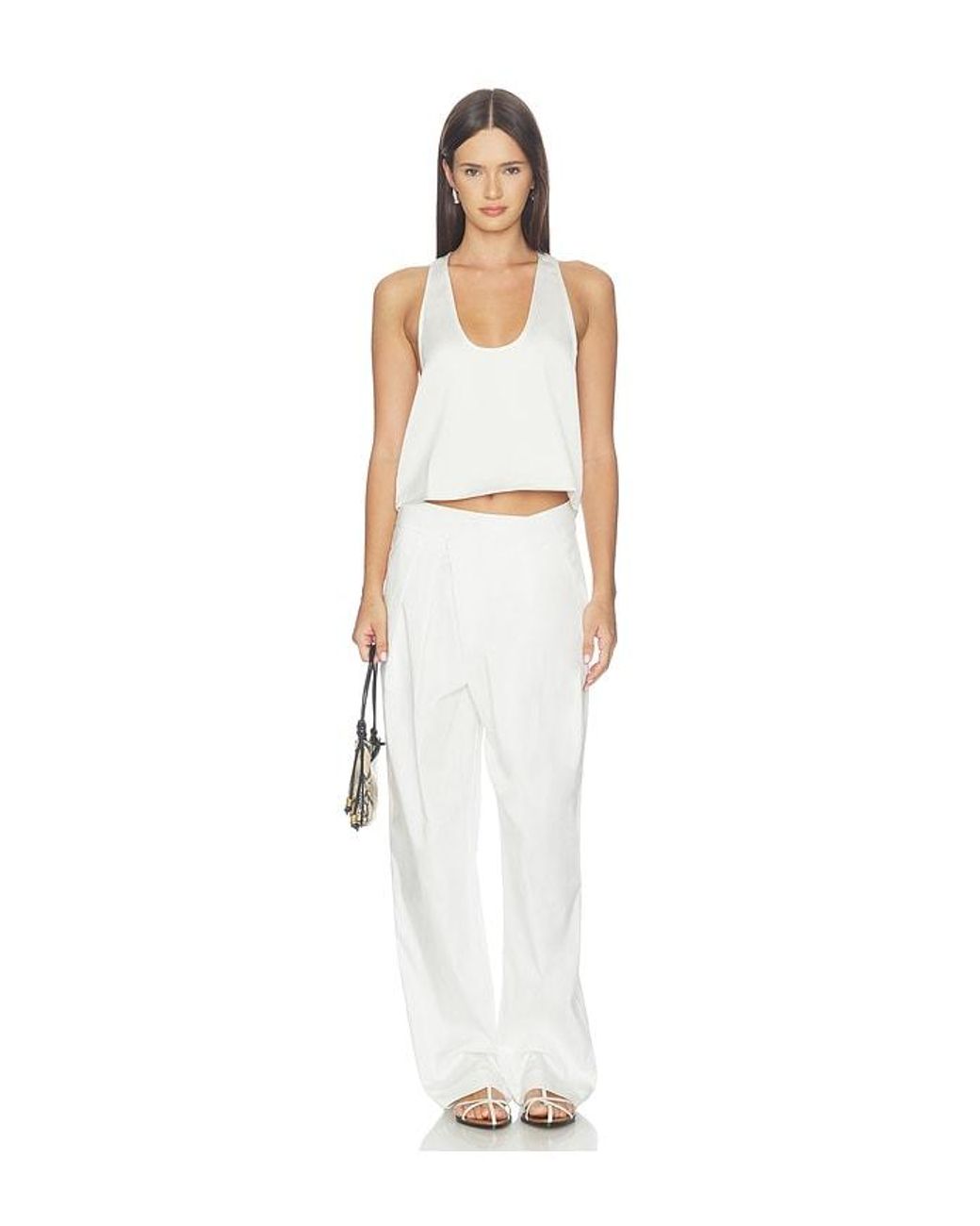 Et Ochs White Leon Pant