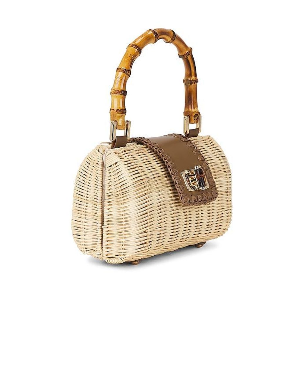 BTB Los Angeles Natural Brandi Clutch