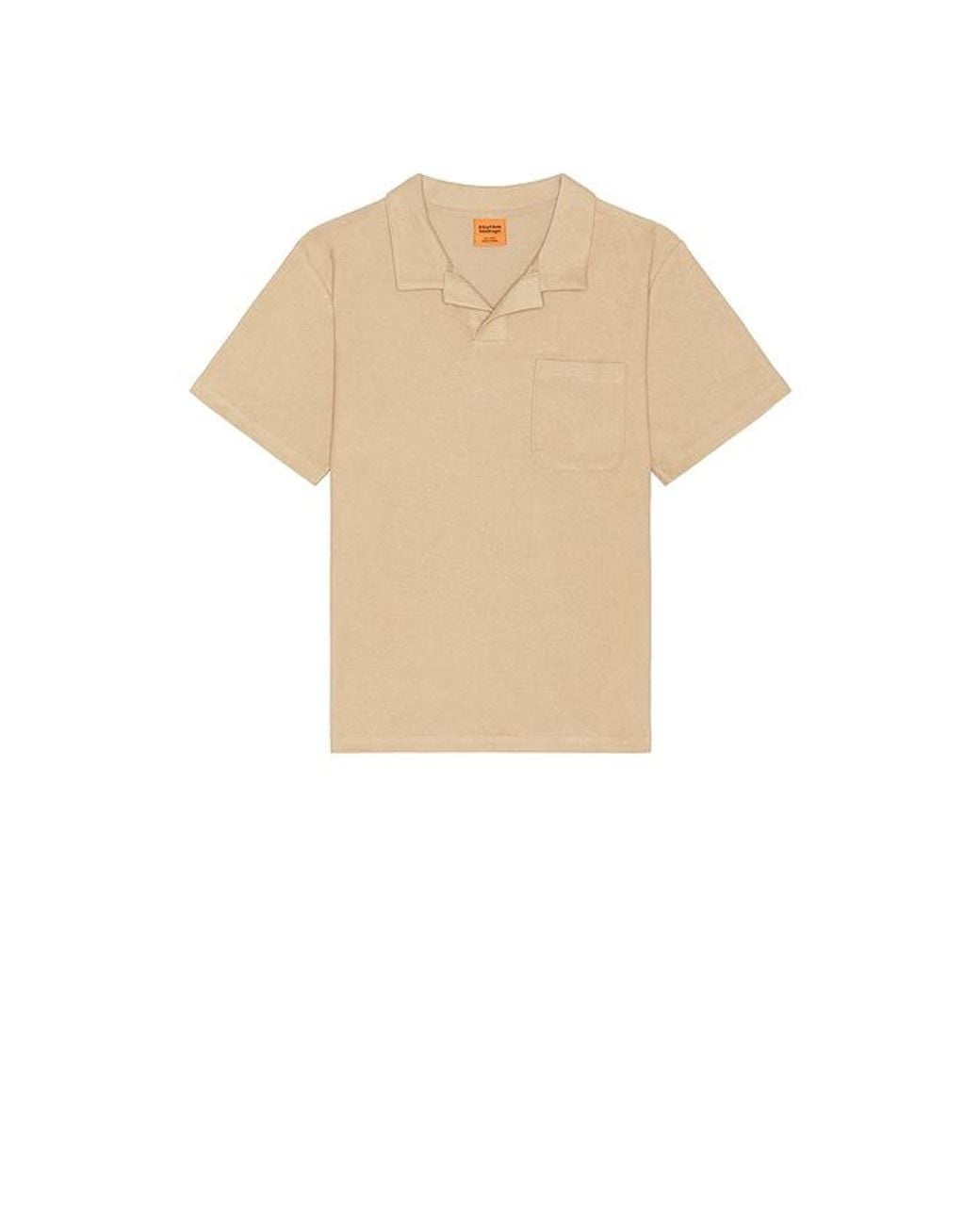 Rhythm Blue Vintage Terry Polo for men
