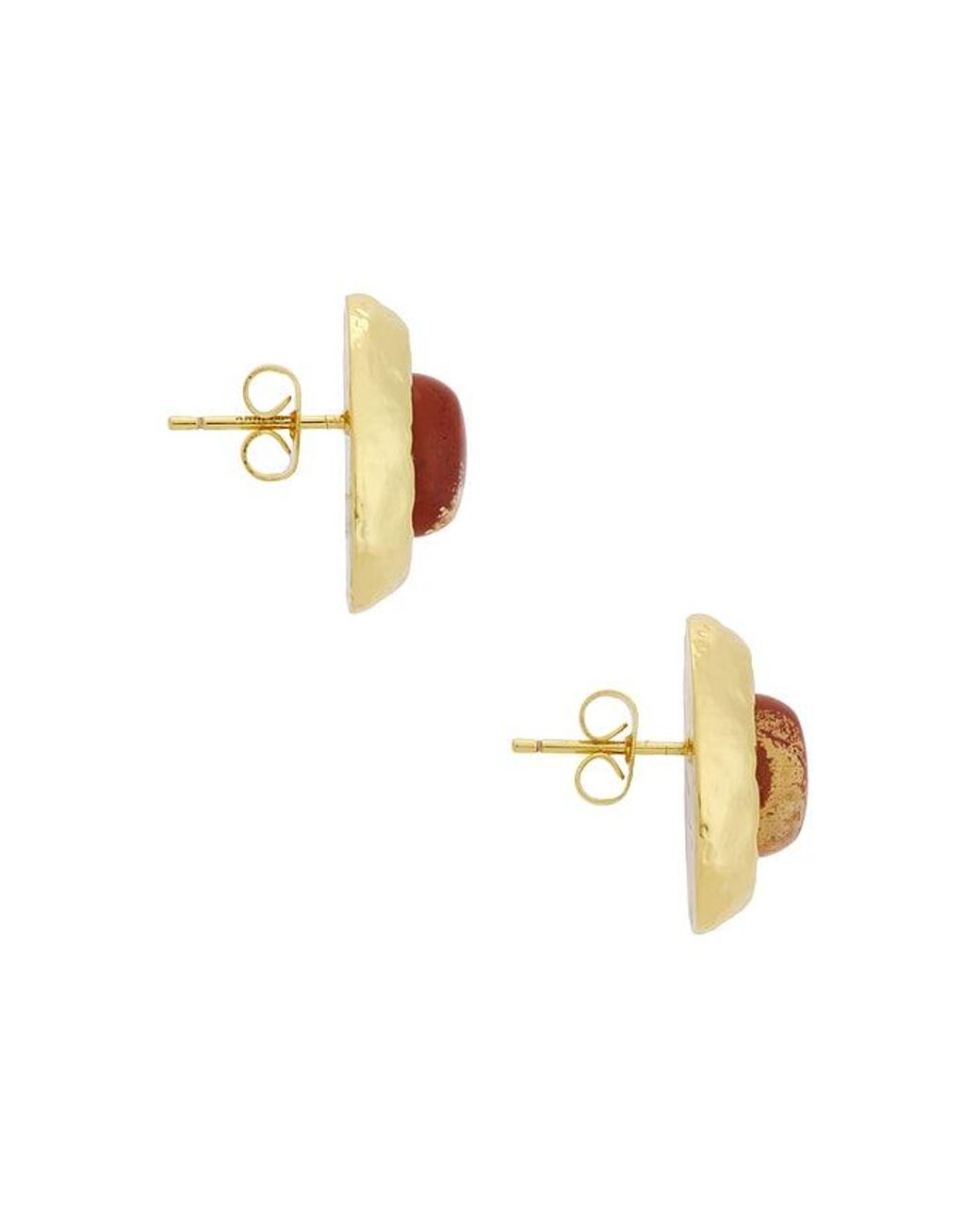 Anni Lu White Ohrstecker Cherry