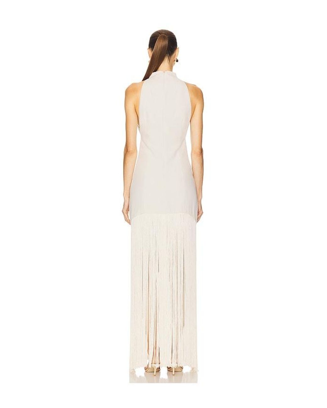 Camila Coelho White Reese Maxi Dress