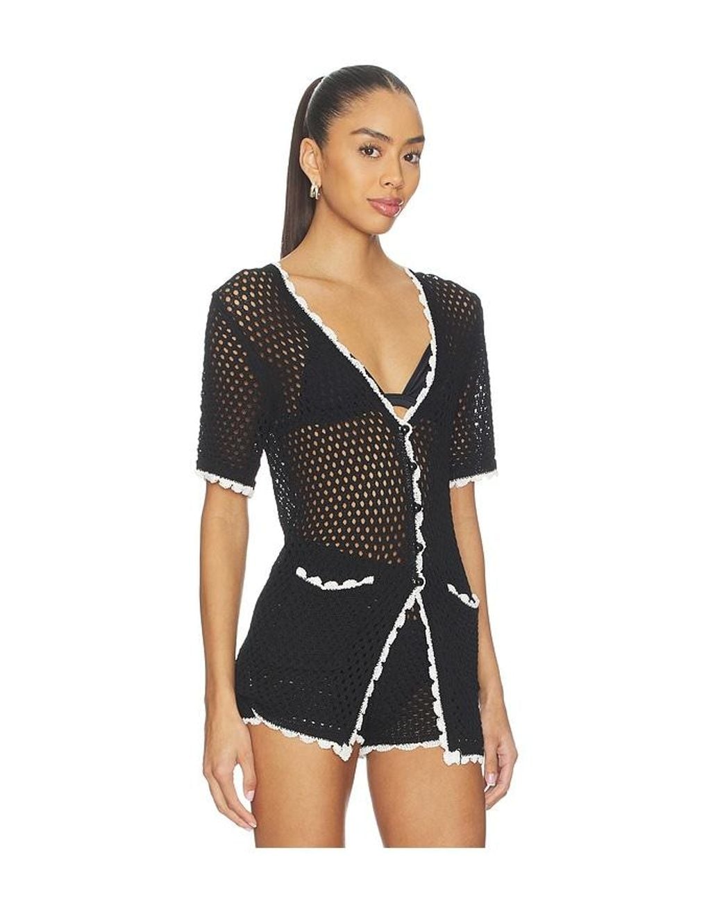 superdown Black Brisa Top