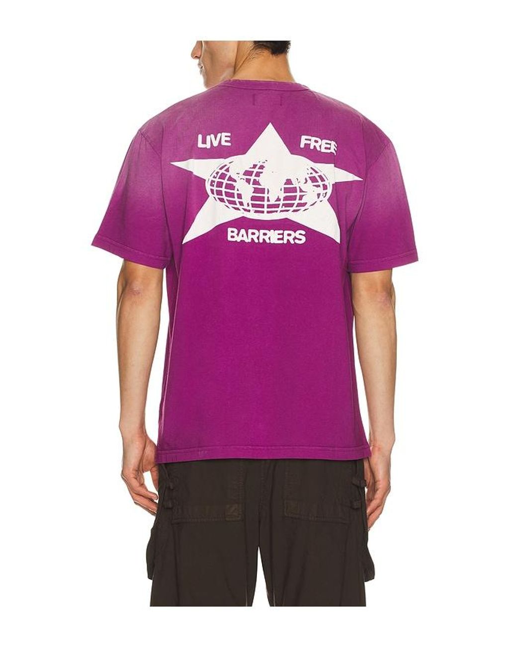 Barriers Worldwide Pink 3-Pack Logo T-Shirts for men