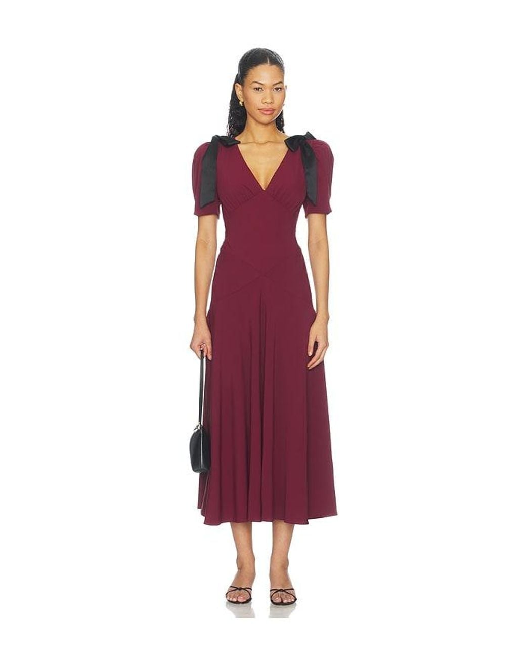 Astr Red Ciela Dress
