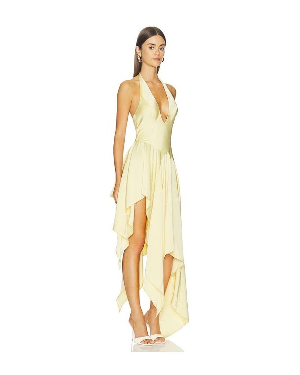 Lovers + Friends Metallic Eldrid Gown