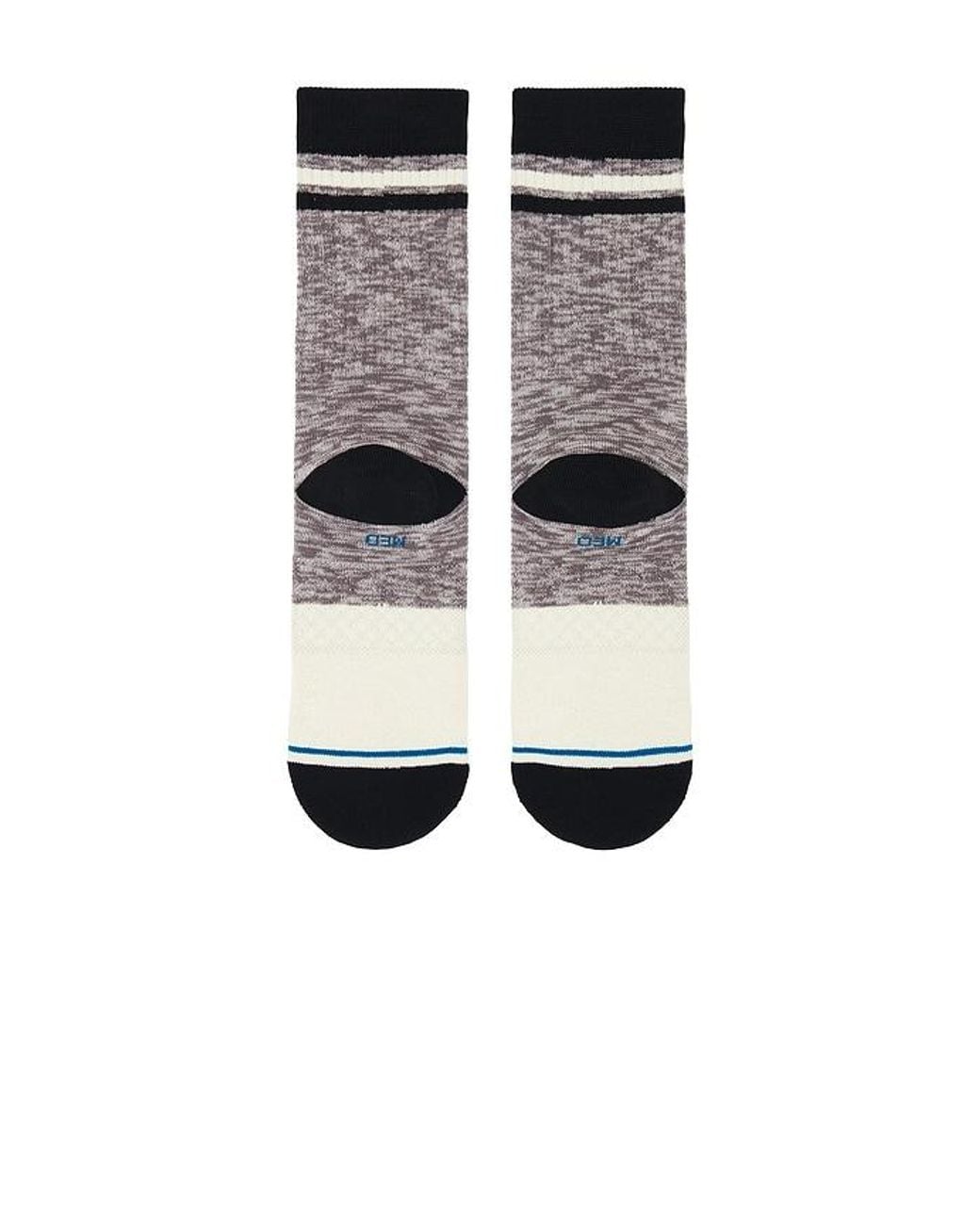 Stance Black Vintage Mickey Crew Socks for men