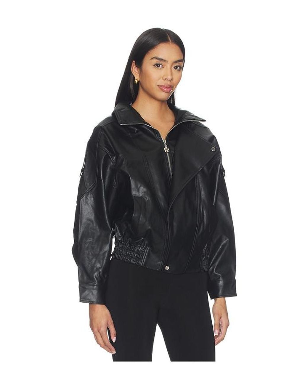 Lisa Says Gah Black Frankle Jacket