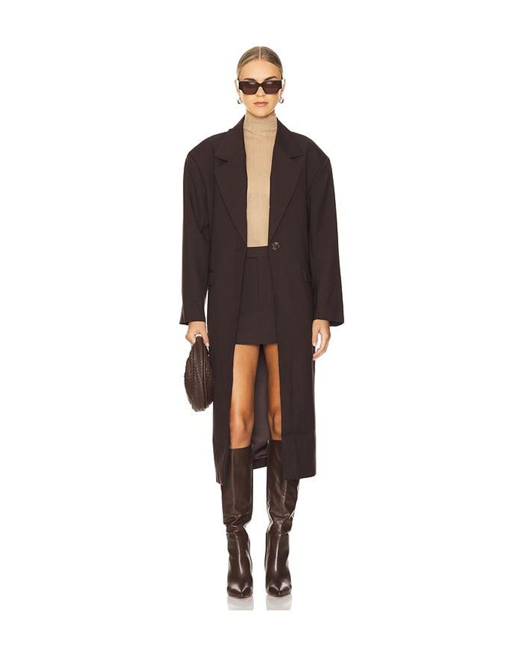 Bardot Black Maika Mid Rise Mini Skirt