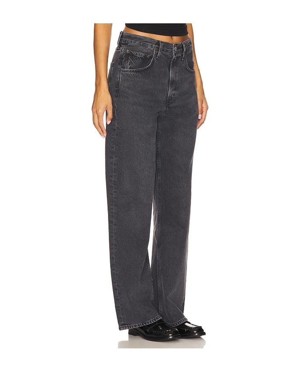 Agolde Black Low Curve Jeans