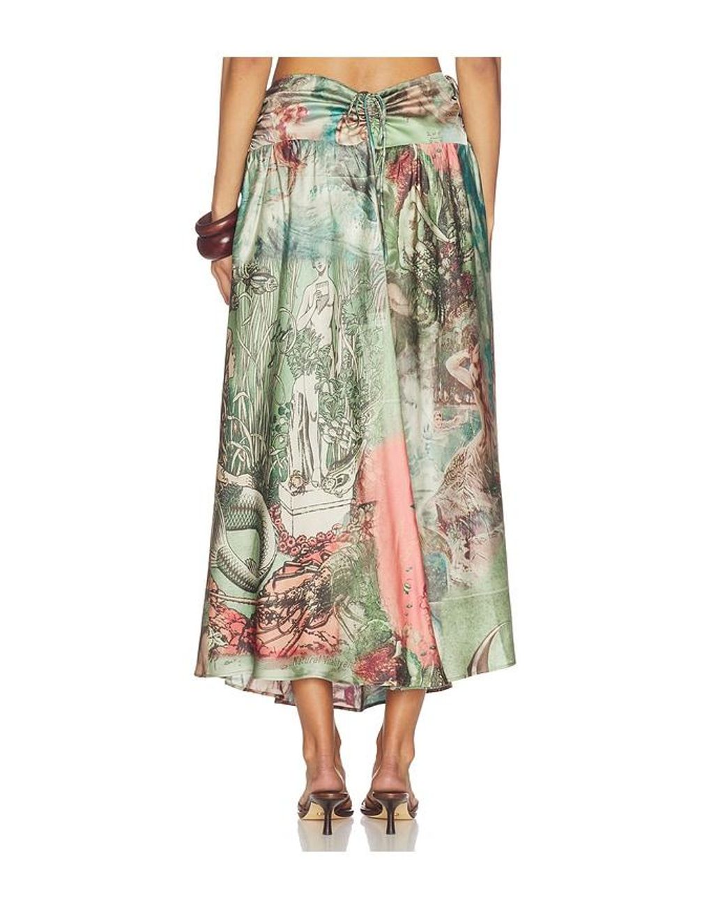 Tyler McGillivary Green Cordelia Skirt