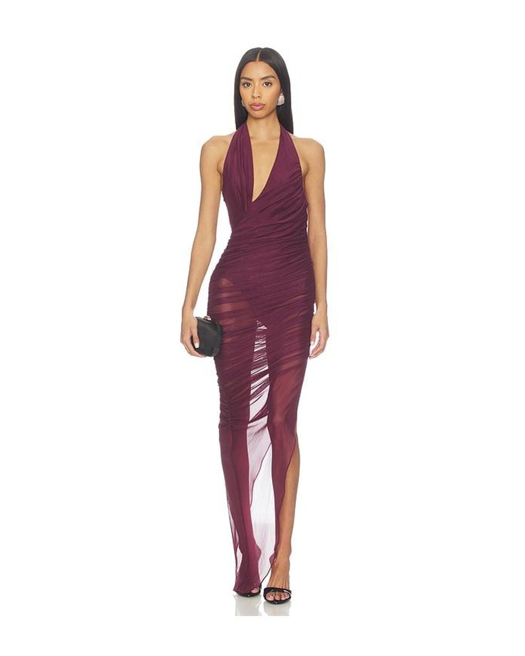 Nbd Red Noam Maxi Dress