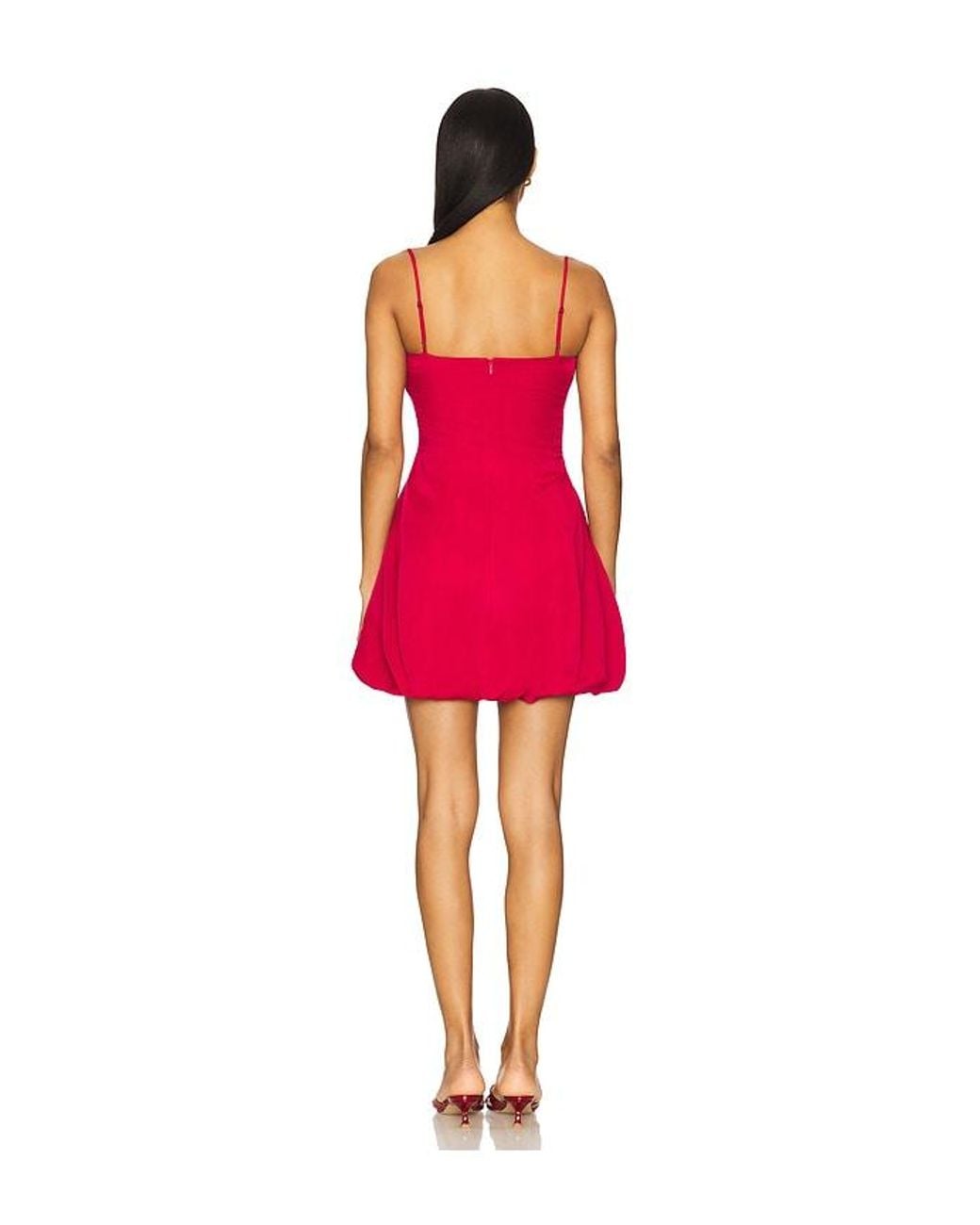 Faithfull The Brand Red Lera Mini Dress