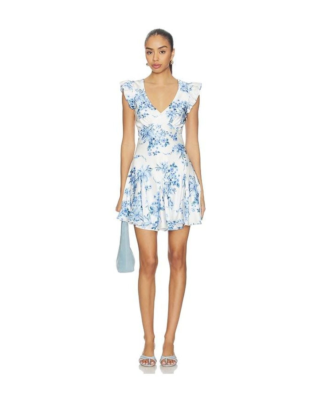Beach Riot Blue Lennie Mini Dress