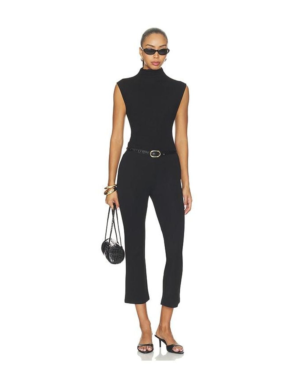 Sold Out NYC Black The Mock Neck Top