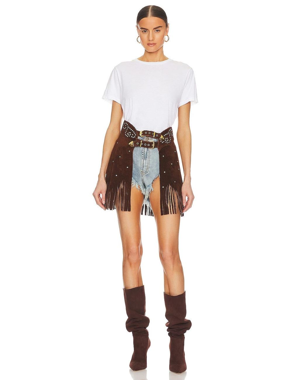 chaps skirt
