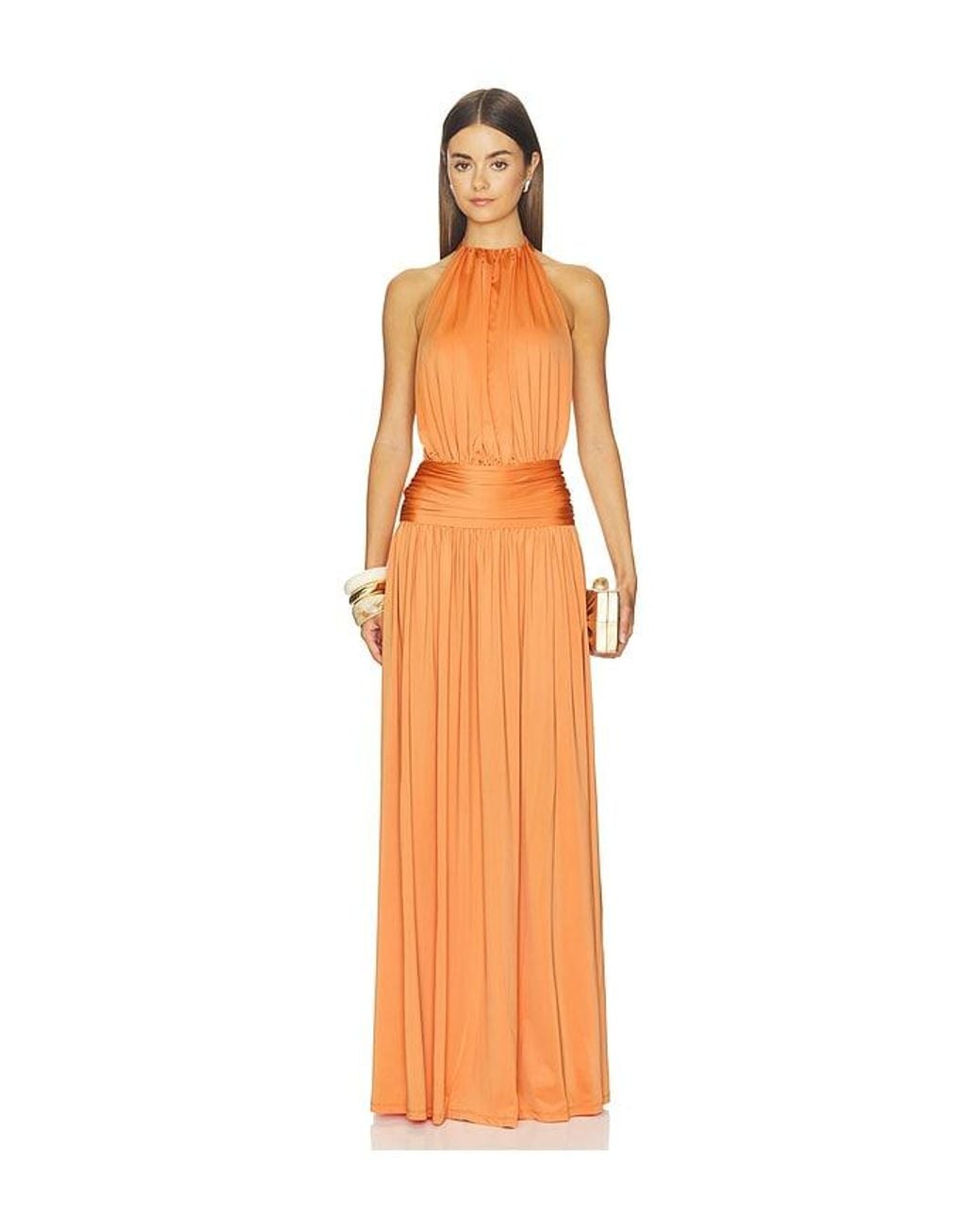 Arcina Ori Orange Santina Dress