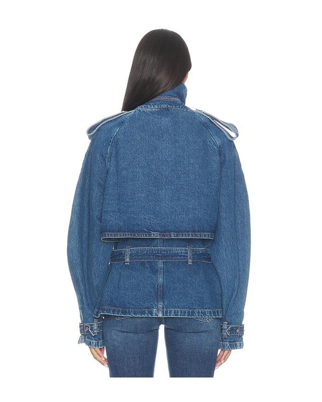 Anine Bing Blue Pascale Trench