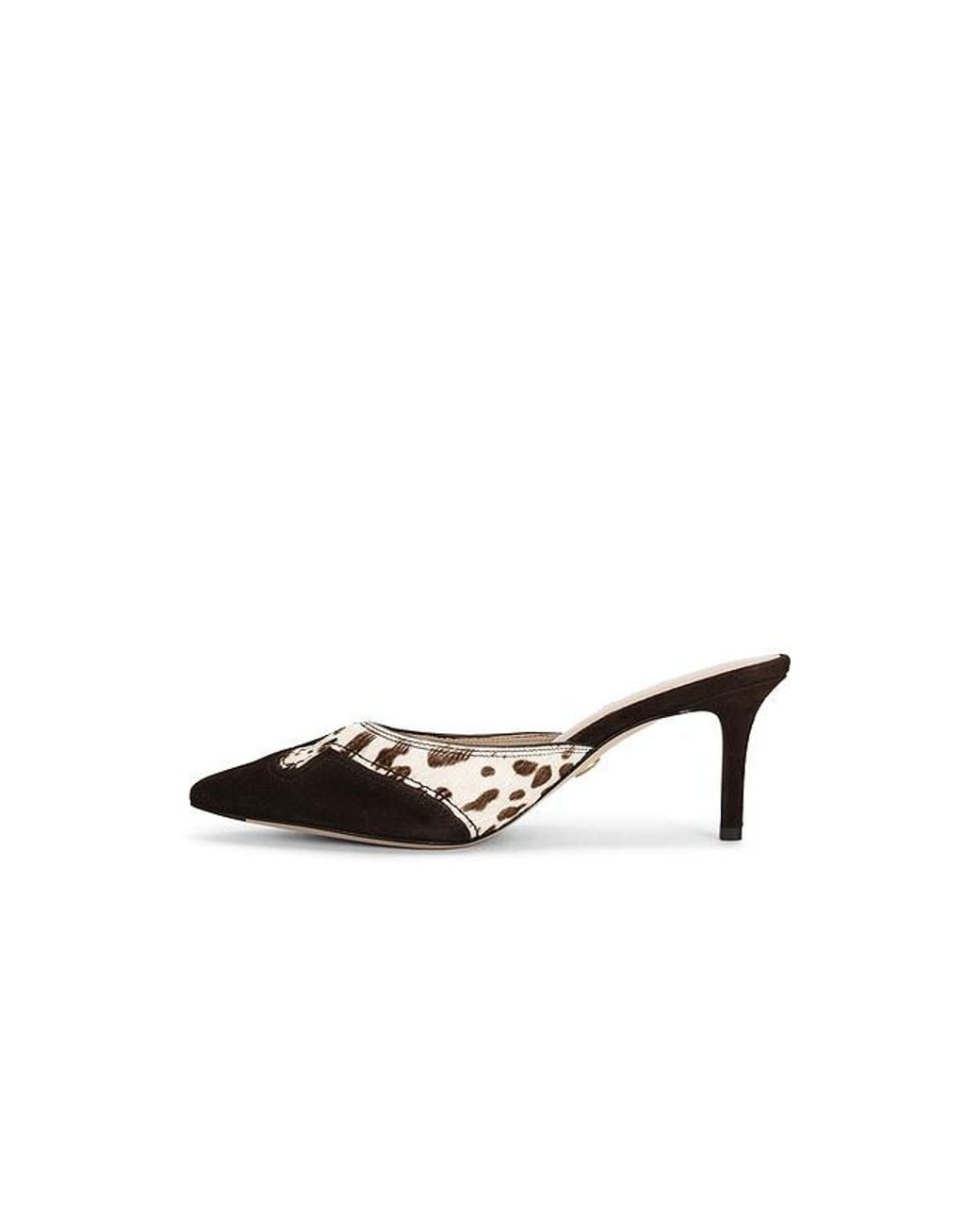 Veronica Beard Multicolor Lisa Western Mule Pump