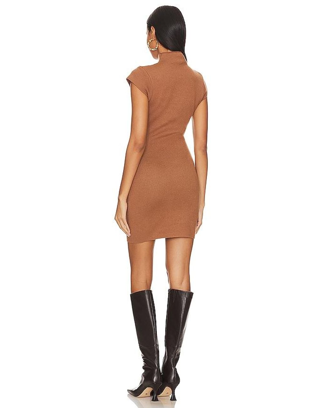 Line & Dot Natural Rumi Mini Sweater Dress
