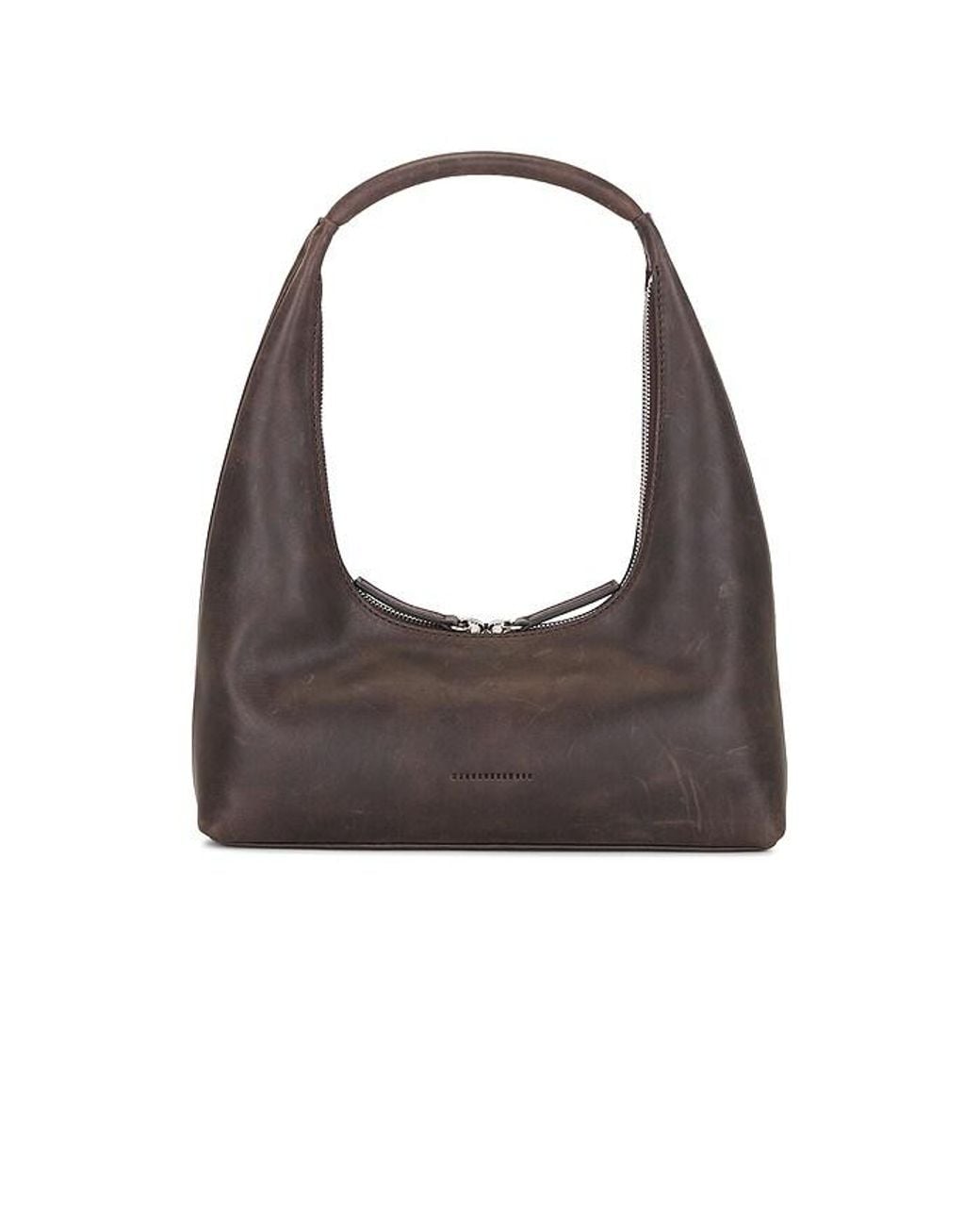 MARGE SHERWOOD Black Hobo Shoulder Bag