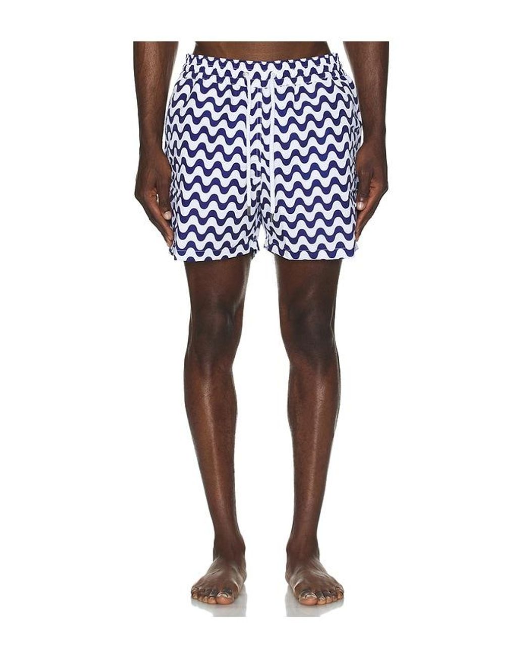 Frescobol Carioca Blue Copacabana Sport Swim Shorts for men