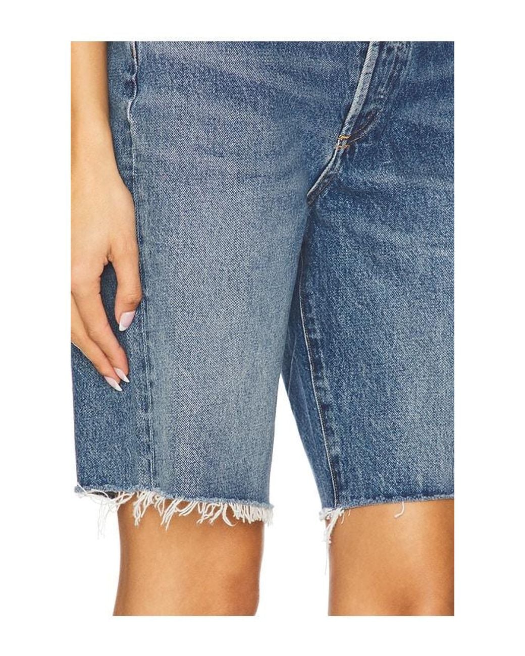 Agolde Blue 90's Short