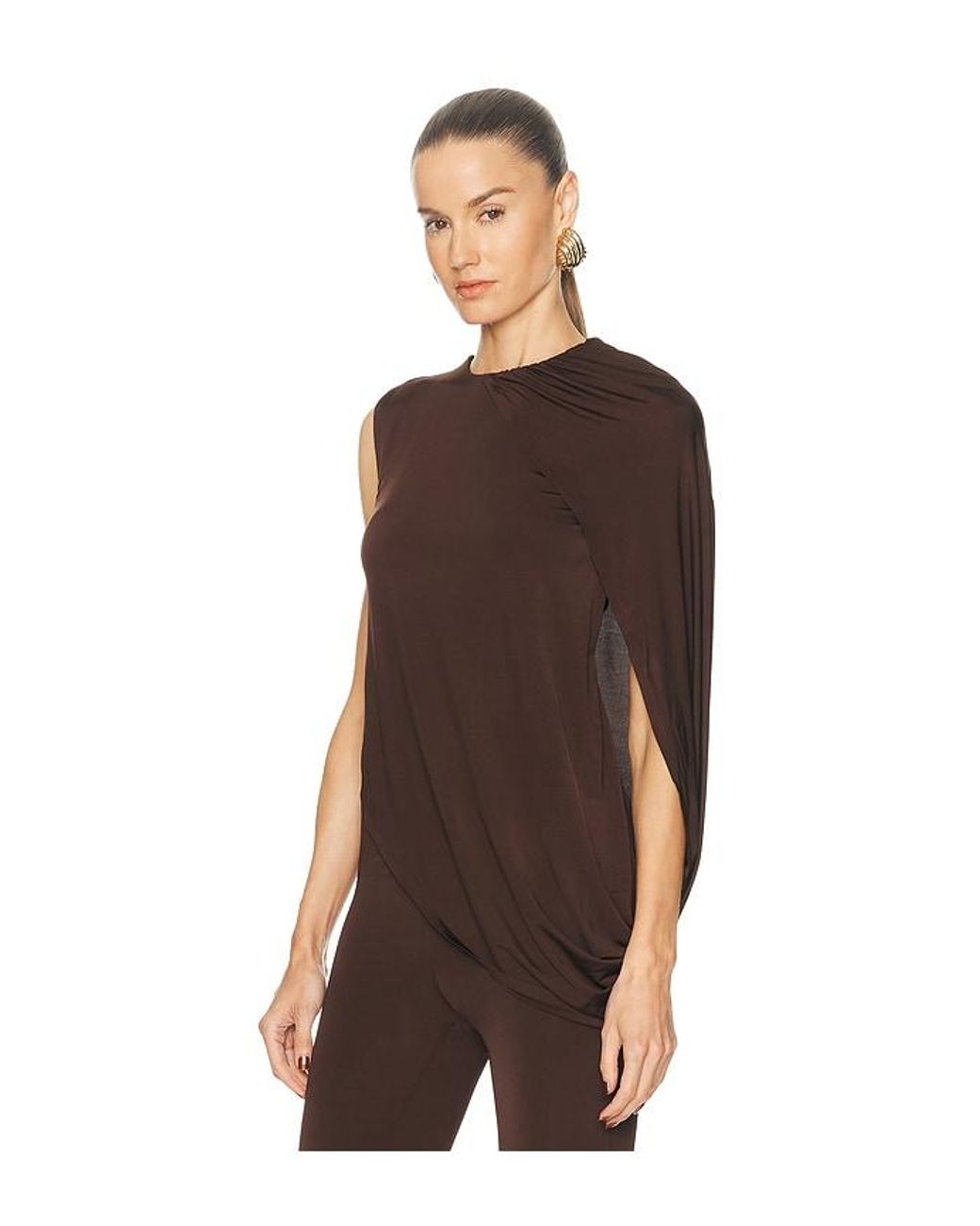Camila Coelho Brown Ocina Top