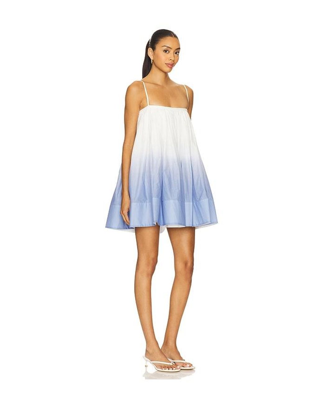 SAU LEE Blue Havana Dress
