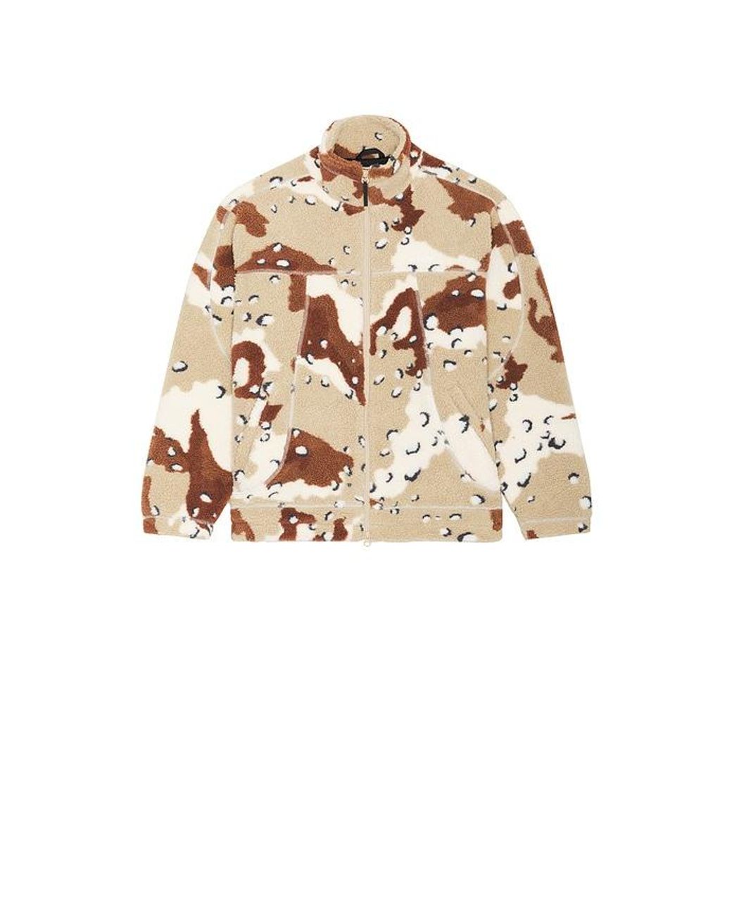 Obey Natural Axis Sherpa Jacket for men
