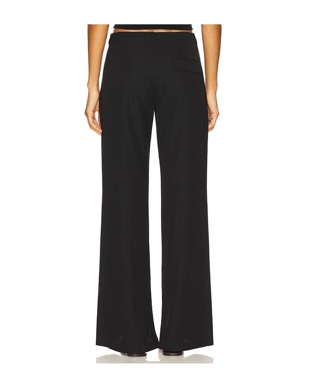 St. Agni Black St Agni 90S Split Leg Pants