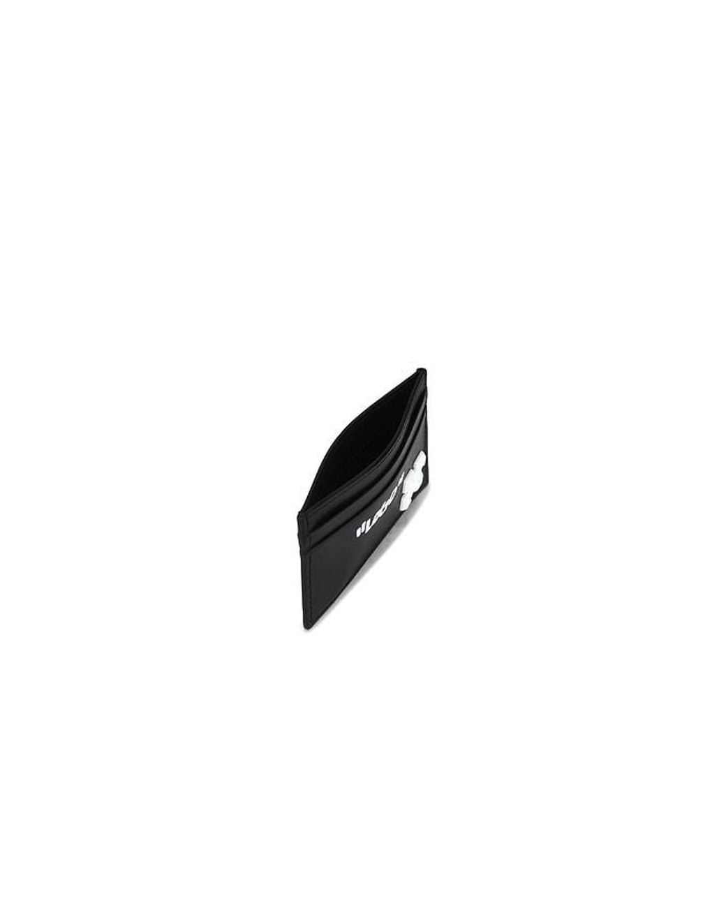 Off-White c/o Virgil Abloh Black Jitney Quote Card Case for men