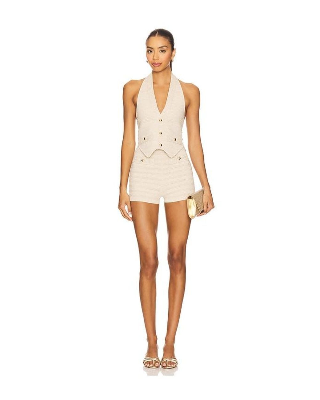retroféte White Sandra Short